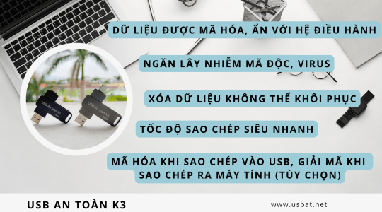 USB Bảo Mật Cao Cấp – Món Quà Sang Trọng, Ý Nghĩa Dành Cho Người Đặc Biệt, Công An, Bộ Đội, Tặng Sếp