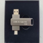 USB An Toàn K3 -  Mã hóa, bảo mật dữ liệu - 32GB