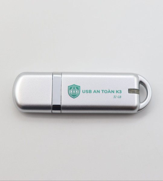 USB An Toàn K3 - Mã hóa, bảo mật dữ liệu - 32GB Mẫu mới