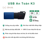USB An Toàn K3 Kingston DataTraveler Exodia 32GB/64GB